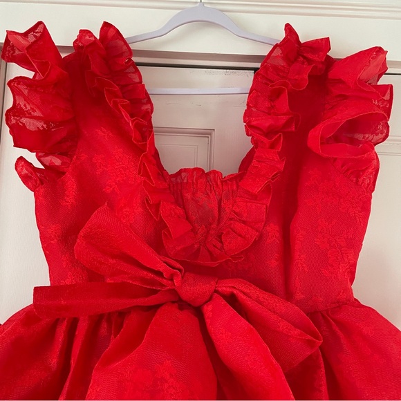 Selkie Le Bisou New Era red dress - Picture 4 of 7